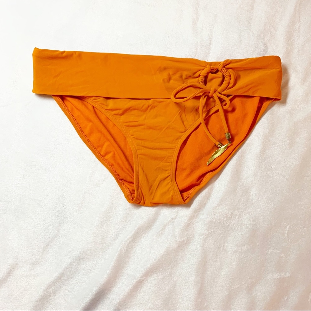 La Vie En Rose Orange Bikini Bottoms